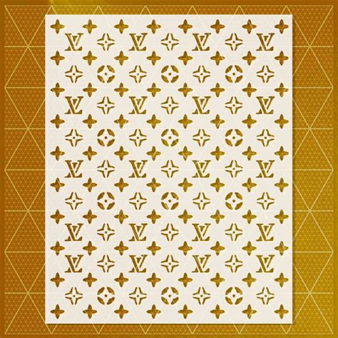 a lv pattern template.